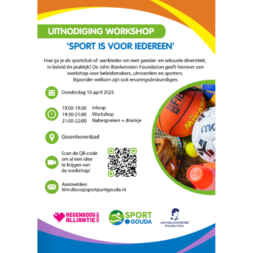 Workshop ‘Sport is voor iedereen’